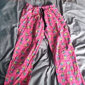 Pink minion pants 💖